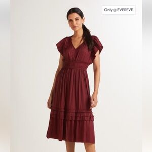 evereve holiday dresses | | Evereve Noelle Open Back Floral Maxi Dress Size S Puff Sleeve Cotton Best Sellers NH Week 51 2025